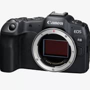 Canon Mirrorless Camera Body Black EOS R8 With LP-E17 Battery