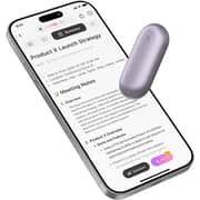 Plaud NotePin V2 Voice Recorder Sunset Purple - NP-64G-PU-1