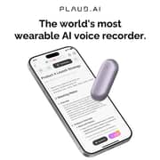 Plaud NotePin V2 Voice Recorder Sunset Purple - NP-64G-PU-1