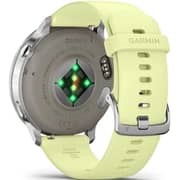 Garmin Venu 4 Smartwatch Silver With Citron Silicone Band