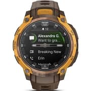 Garmin Instinct Crossover Smartwatch Bronze/Sunburst