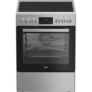 Whirlpool Free Standing Vitro Ceramic Cooker 60cm Inox - WR60 EV520207 XME
