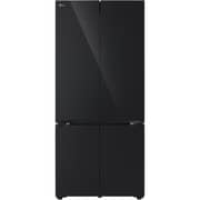 LG ThinQ Side By Side Refrigerator 611L Glass Black - GR-B30FFGPB