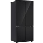 LG ThinQ Side By Side Refrigerator 611L Glass Black - GR-B30FFGPB
