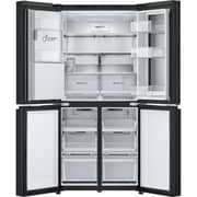 LG ThinQ Side By Side Refrigerator 422L Midnight Black - LFX29FFQYB