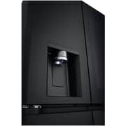 LG ThinQ Side By Side Refrigerator 422L Midnight Black - LFX29FFQYB