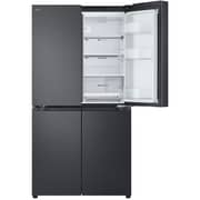 LG ThinQ Side By Side Refrigerator 601L Steel Black - GR-B34FFCDB