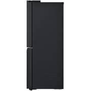 LG ThinQ Side By Side Refrigerator 601L Steel Black - GR-B34FFCDB