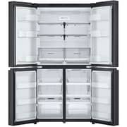 LG ThinQ Side By Side Refrigerator 601L Steel Black - GR-B34FFCDB