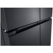 LG ThinQ Side By Side Refrigerator 601L Steel Black - GR-B34FFCDB