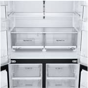 LG ThinQ Side By Side Refrigerator 601L Steel Black - GR-B34FFCDB