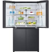 LG ThinQ Side By Side Refrigerator 601L Steel Black - GR-B34FFCDB