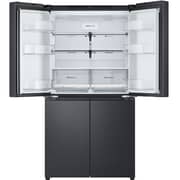 LG ThinQ Side By Side Refrigerator 601L Steel Black - GR-B34FFCDB