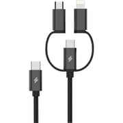 Smartix 3-in-1 USB Cable 1.5m Black - IGC01C