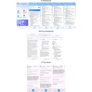 Merlin AI Dynamics Sonic OWS AI Translator Wireless Earbuds Blue