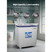Afra Top Load Semi Automatic Washing Machine 12 kg - AF-1202TTWB