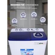 Afra Top Load Semi Automatic Washing Machine 12 kg - AF-1202TTWB