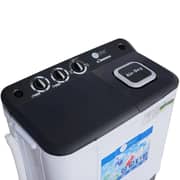 Afra Top Load Semi Automatic Washing Machine 7 kg - AF-0703TTWBK