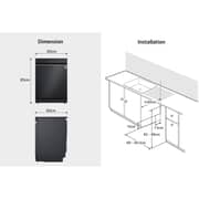 LG Free Standing Dishwasher - DFC287HMS