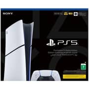 Sony PlayStation 5 Console (Digital Version) Black/White - Middle East Version