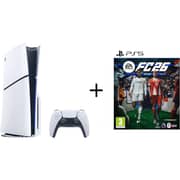 Sony PlayStation 5 Slim Disc Console White + FC 26 EA Sports Middle East Bundle
