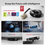Roborock Saros Z70 Robot Vacuum and Mop Black - RRE0R50