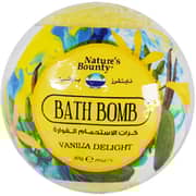 Nature's Bounty Vanilla Delight Bath Bomb 160g (Pack of 1)