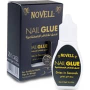 Novell Artificial Nail Nail Glue Black/White