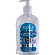 Novell Men's Shaving Gel 500ml (Pack of 1pc)