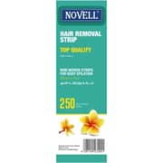 Novell Non-Woven Wax Strip 250 pcs (Pack of 1)