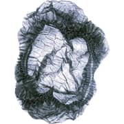 Novell Non-Woven Round Hair Cap Black 100 Pcs (Pack of 1)