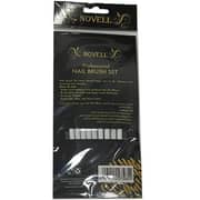 Novell Nail Art Brush Set of 9 White