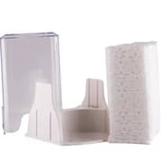 Onetech Cleansing Puff with Dispenser White