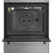 Beko Free Standing 4 Burner Gas Cooker 60cm Stainless Steel - FBGT61130XSL