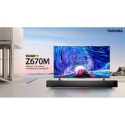 Toshiba 100inch Z670RP Series 4K Ultra HD Smart Television (2025 Model) - 100Z670RP