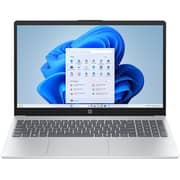 HP OmniBook 3 (2025) AI PC - AMD Ryzen AI 5-330 / 15.6inch FHD / 512GB SSD / 16GB RAM / Shared AMD Radeon 840M Graphics / Windows 11 Home / English & Arabic Keyboard / Glacier Silver / Middle East Version - [15-FN0001NE]