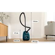 Bosch ProFamily Series 4 Bagged Vacuum Cleaner Blue - BGL41WFAMP