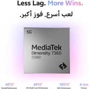 فيفو V60 لايت (256 جيجا، 12 جيجا) ثنائي الشريحة يدعم 5G لون تيتانيوم أزرق
