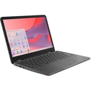 Lenovo 500e Yoga Chromebook Gen 4 (2025) Laptop - Intel N100 / 12.2inch WUXGA / 64GB eMMC / 8GB RAM / Shared Intel UHD Graphics / ChromeOS / English Keyboard / Grey / Middle East Version - [82W40036EV]