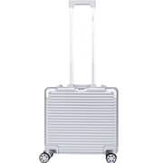 Stargold 1 Pc TPC Hard Side Luggage Trolley Bag Silver - SG-TPC38