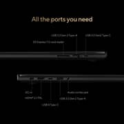 Asus ProArt P16 (2025) Copilot+ PC - AMD Ryzen AI 9-HX370 / 16inch 4K / 4TB SSD / 64GB RAM / 24GB NVIDIA GeForce RTX 5090 Graphics / Windows 11 Home / English & Arabic Keyboard / Nano Black / Middle East Version - [H7606WX-SE004W]