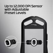 HyperX Plusefire Fuse Wireless Gaming Mouse Black - A1KY6AA