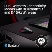 HyperX Plusefire Fuse Wireless Gaming Mouse Black - A1KY6AA