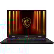 MSI Crosshair 16 HX (2025) AI PC - 2nd Series / Intel Core Ultra 9-275HX / 16inch QHD / 1TB SSD / 32GB RAM / 8GB NVIDIA GeForce RTX 5060 Graphics / Windows 11 MA / English & Arabic Keyboard / Cosmos Grey / Middle East Version - [D2XWFKG-256]