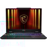 MSI Cyborg 15 Gaming (2025) Laptop - 2nd Gen / Intel Core 7-240H / 15.6inch FHD / 512GB SSD / 16GB RAM / 8GB NVIDIA GeForce RTX 5060 Graphics / Windows 11 Home / English & Arabic Keyboard / Translucent Black / Middle East Version - [B2RWFKG-615AE]