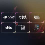 MSI Cyborg 15 Gaming (2025) Laptop - 2nd Gen / Intel Core 7-240H / 15.6inch FHD / 512GB SSD / 16GB RAM / 8GB NVIDIA GeForce RTX 5060 Graphics / Windows 11 Home / English & Arabic Keyboard / Translucent Black / Middle East Version - [B2RWFKG-615AE]