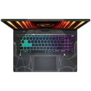 MSI Cyborg 15 Gaming (2025) Laptop - 2nd Gen / Intel Core 7-240H / 15.6inch FHD / 1TB SSD / 16GB RAM / 8GB NVIDIA GeForce RTX 5050 Graphics / Windows 11 Home / English & Arabic Keyboard / Translucent Black / Middle East Version - [B2RWEKG-616AE]
