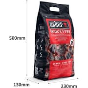 Weber Briquettes 8kg Black - 1759166