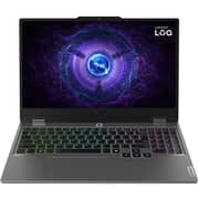 Lenovo LOQ 15IRX9 Gaming (2025) Laptop - 13 Gen / Intel Core i5-13450HX / 15.6inch FHD / 512GB SSD / 16GB RAM / 6GB NVIDIA GeForce RTX 4050 Graphics / Windows 11 Home / English & Arabic Keyboard / Luna Grey / Middle East Version - [83DV000AAX]