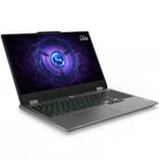 Lenovo LOQ 15IRX9 Gaming (2025) Laptop - 13 Gen / Intel Core i5-13450HX / 15.6inch FHD / 512GB SSD / 16GB RAM / 6GB NVIDIA GeForce RTX 4050 Graphics / Windows 11 Home / English & Arabic Keyboard / Luna Grey / Middle East Version - [83DV000AAX]